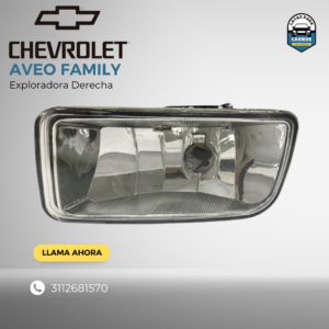 Exploradora - Chevrolet - Aveo Family - Latas Para Carros