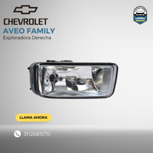 Exploradora Derecha- Chevrolet - Aveo Family - Latas Para Carros