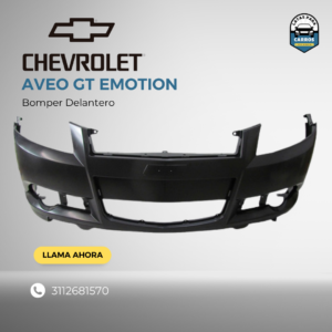 Bomper Delantero - Chevrolet Aveo GT Emotion - Latas Para Carros