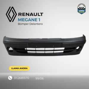 Bomper Delantero - Renault Megane 1 - Latas Para Carros