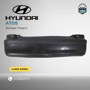 Bomper Trasero - Hyundai Atos - Latas Para Carros