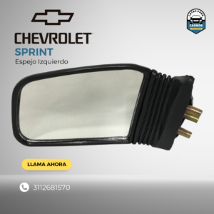 Espejo Izquierdo - Chevrolet Sprint - Latas Para Carros