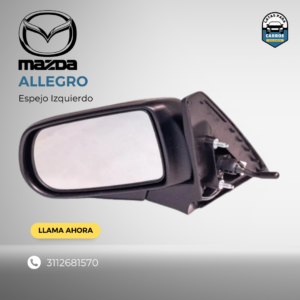 Espejo Izquierdo - Mazda Allegro - Latas Para Carros