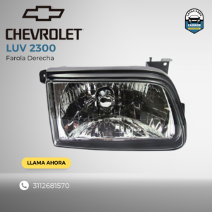 Farola Derecha - Chevrolet LUV 2300 - Latas Para Carros