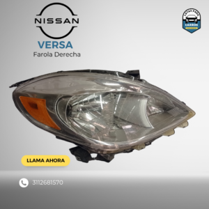 Farola Derecha - Nissan Versa - Latas Para Carros - Bogotá