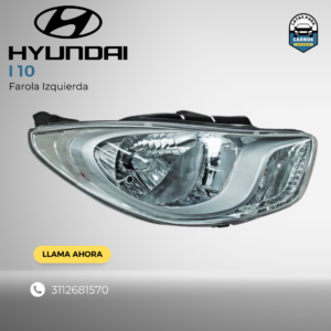 Farola Izquierda - Hyundai 110 - Latas Para Carros - Bogotá