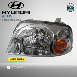 Farola Izquierda - Hyundai Atos - Latas Para Carros - Bogotá