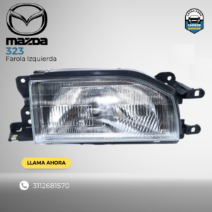 Farola Izquierda- Mazda 323 - Latas Para Carros