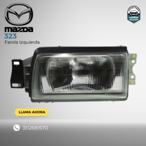 Farola Izquierda - Mazda 323 - Latas Para Carros