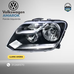 Farola Izquierda - Volkswagen Amarok - Latas Para Carros - Bogotá