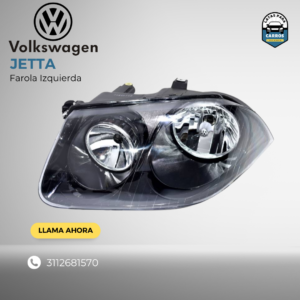 Farola Izquierda - Volkswagen Jetta - Latas Para Carros