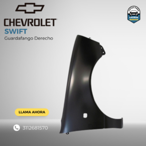 Guardafango Derecho - Chevrolet Swift - Latas Para Carros