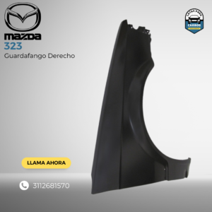 Guardafango Derecho - Mazda 323 - Latas Para Carros