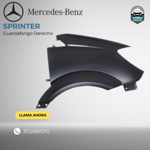 Guardafango Derecho - Mercedes-Benz - Sprinter - Latas Para Carros