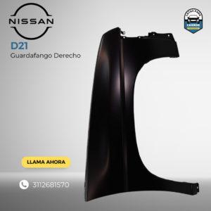 Guardafango Derecho - Nissan D21 - Latas Para Carros