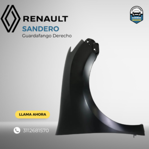 Guardafango Derecho - Renault Sandero - Latas Para Carros