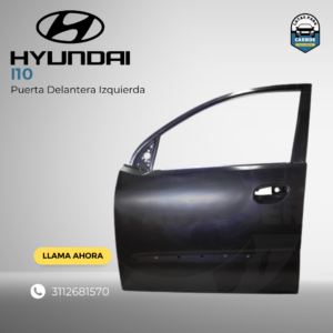 Puerta Delantera Izquierda - Hyundai i10 - Latas Para Carro