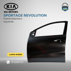 Puerta Delantera Izquierda - KIA Sportage Revolution - Latas Para Carro