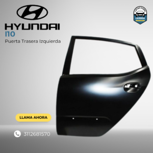 Puerta Trasera Izquierda - Hyundai i10 - Latas Para Carro