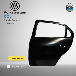 Puerta Trasera Izquierda - Volkswagen Gol - Latas Para Carro