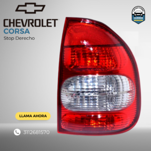 Stop Derecho - Chevrolet Corsa - Latas Para Carros