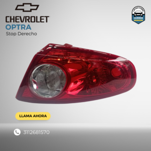 Stop Derecho - Chevrolet Optra - Latas Para Carros