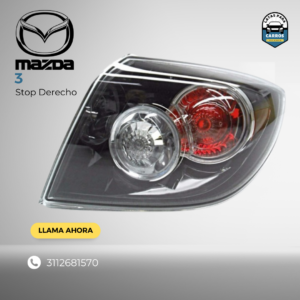 Stop Derecho - Mazda 3 - Latas Para Carros