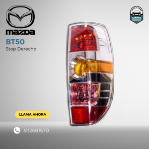 Stop Derecho - Mazda BT50 - Latas Para Carros