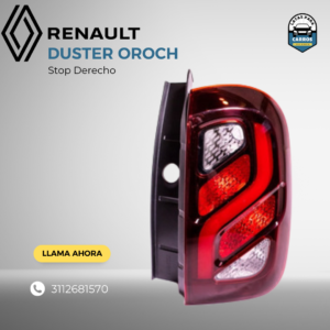 Stop Derecho - Renault Duster Oroch - Latas Para Carros