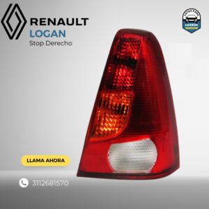 Stop Derecho - Renault Logan - Latas Para Carros - Bogotá