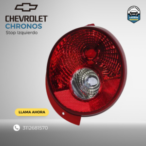 Stop Izquierdo - Chevrolet Chronos - Latas Para Carros