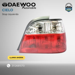 Stop Izquierdo - Daewoo Cielo - Latas Para Carros