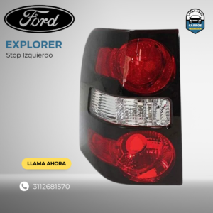 Stop Izquierdo - Ford Explorer - Latas Para Carros