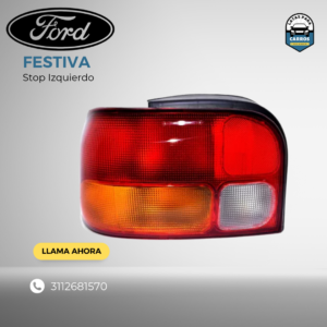 Stop Izquierdo - Ford Festiva - Latas Para Carros