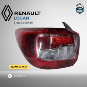 Stop Izquierdo - Renault Logan - Latas Para Carros