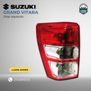 Stop Izquierdo - Suzuki Grand Vitara - Latas Para Carros