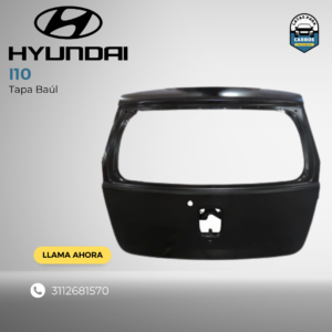 Tapa Baúl - Hyundai i10 - Latas Para Carros