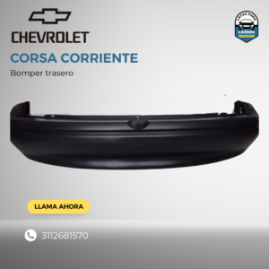 Bomper trasero de Corsa Corriente - Latas Para Carros - Ibagué - Bogotá - Colombia