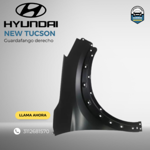 Guardafangos de Hyundai New Tucson - Latas Para Carros - Ibagué - Bogotá - Colombia