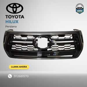 Persiana de Toyota Hilux Rocco - Latas Para Carros - Ibagué - Bogotá - Colombia