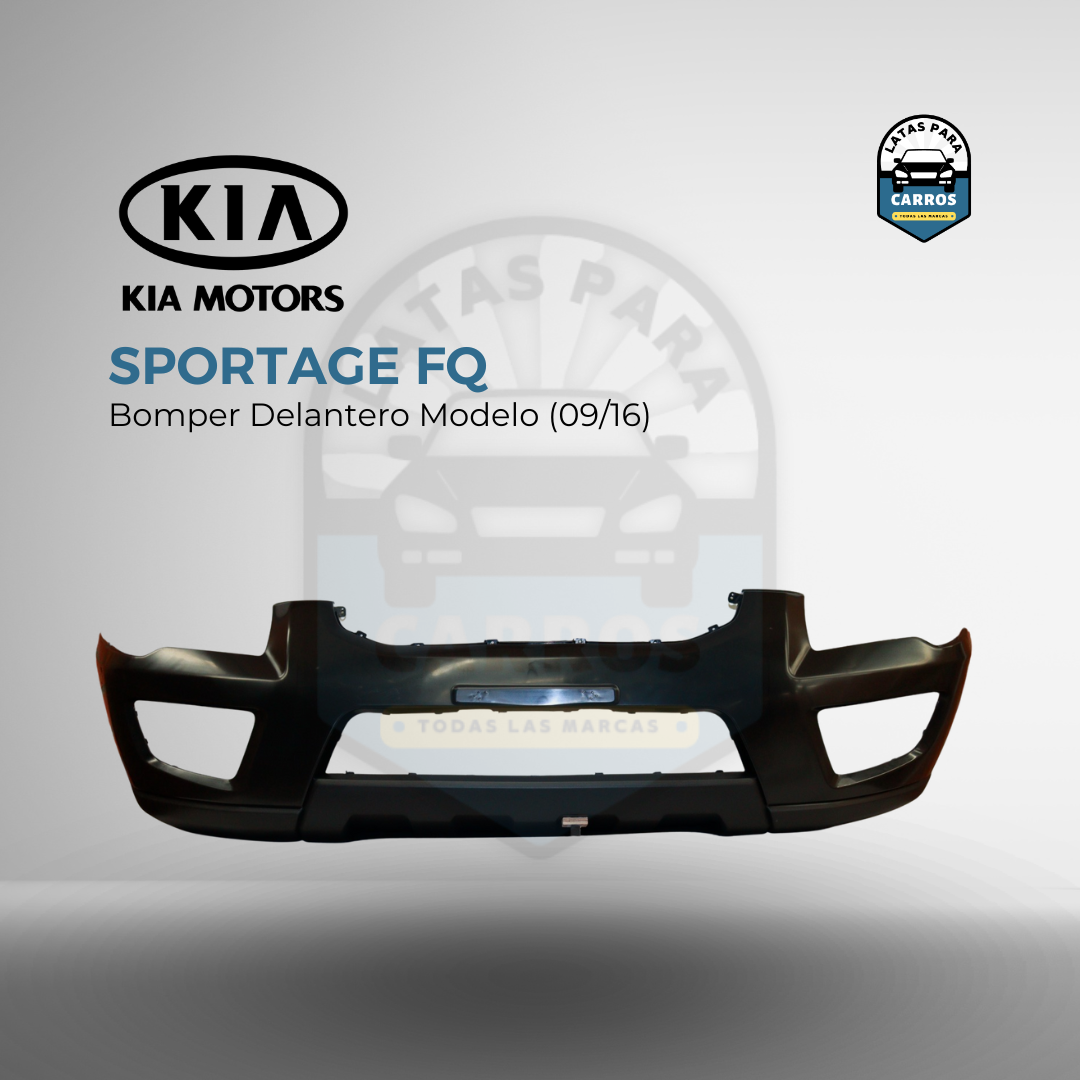 Bomper - Delantero - Kia - Sportage - FQ - 2009 - 2016 - Nuevo - Taiwán - Latas Para Carros
