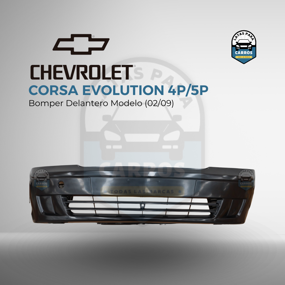 Bomper -Delantero - Chevrolet - Corsa - Evolution - 2000 - 2007 - Nuevo Taiwán - Latas Para Carros